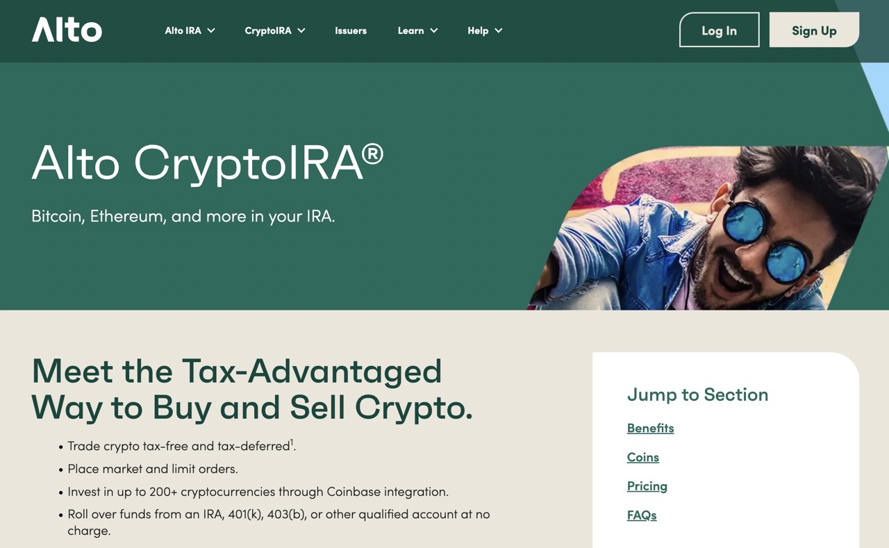 Alto Crypto IRA review