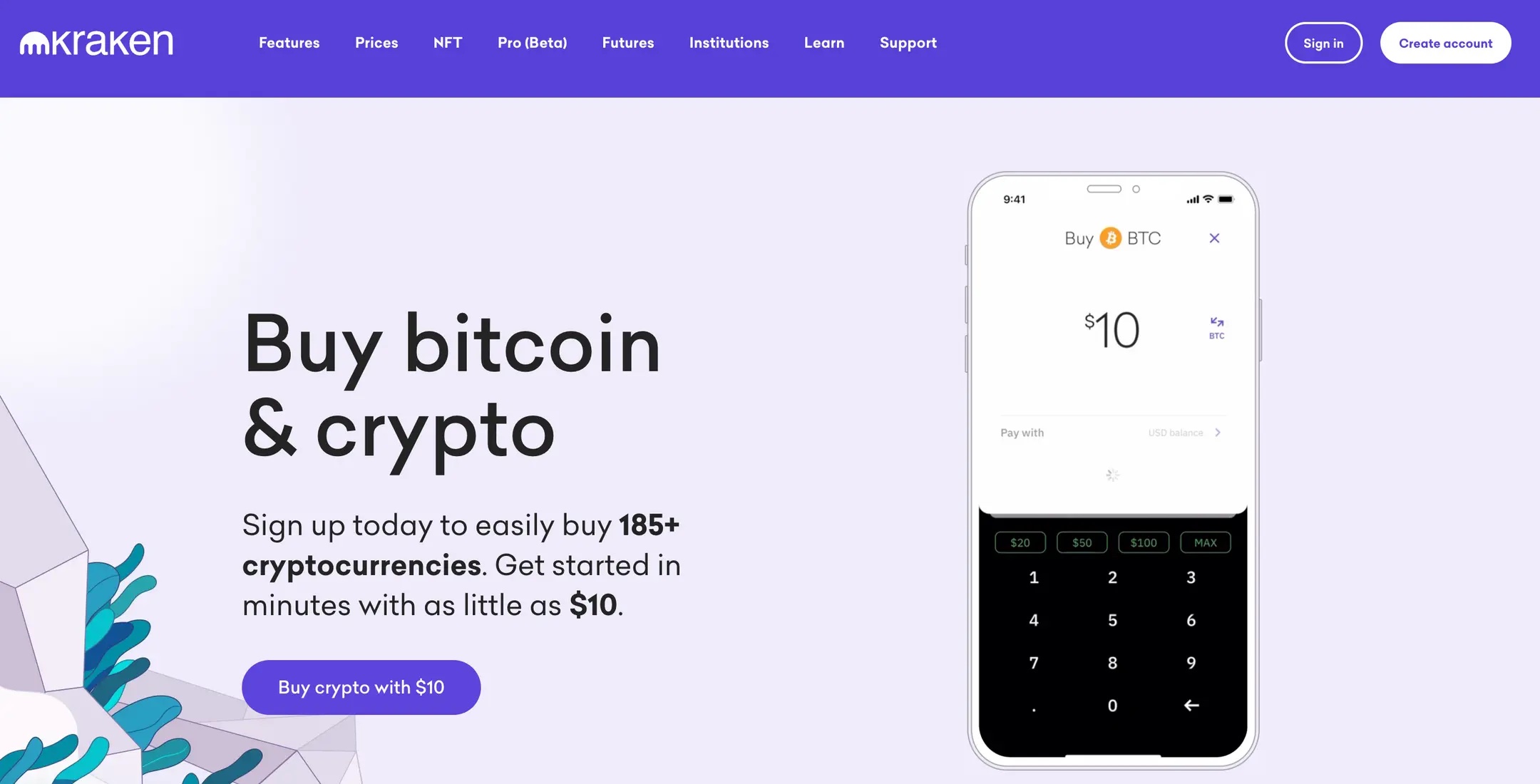 Kraken exchange signup