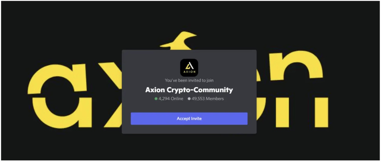 Axion Crypto Discord