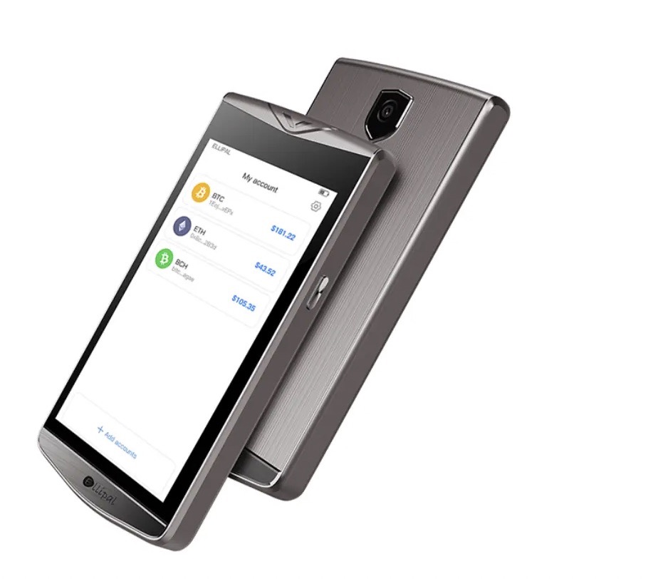 Image of the Ellipal Titan wallet