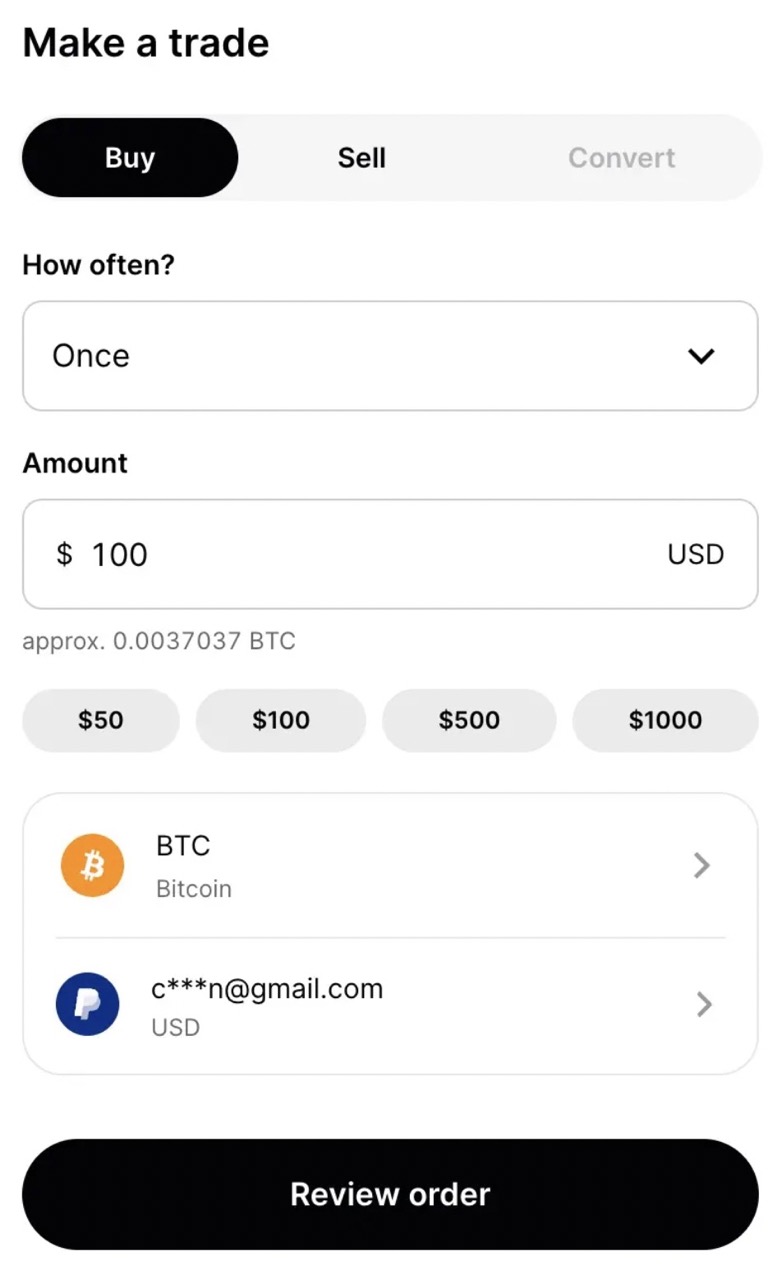 Buying BTC with a debit card