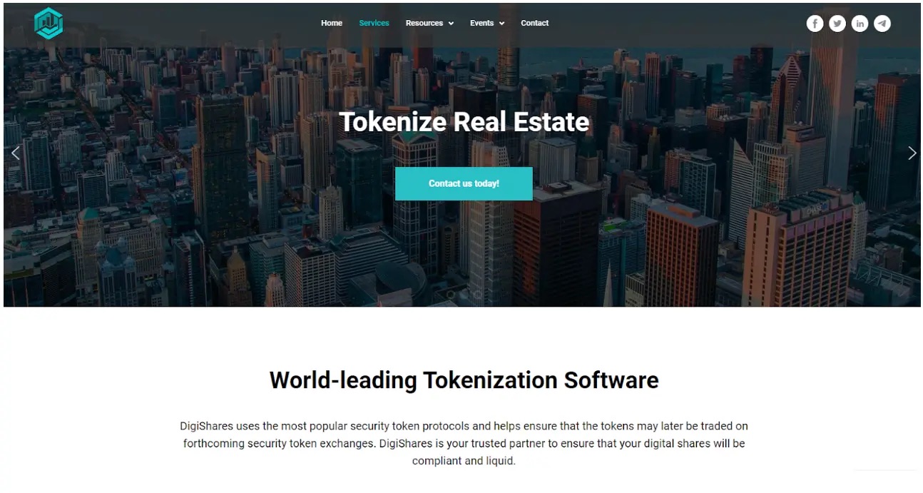 DigiShares tokenized real estate