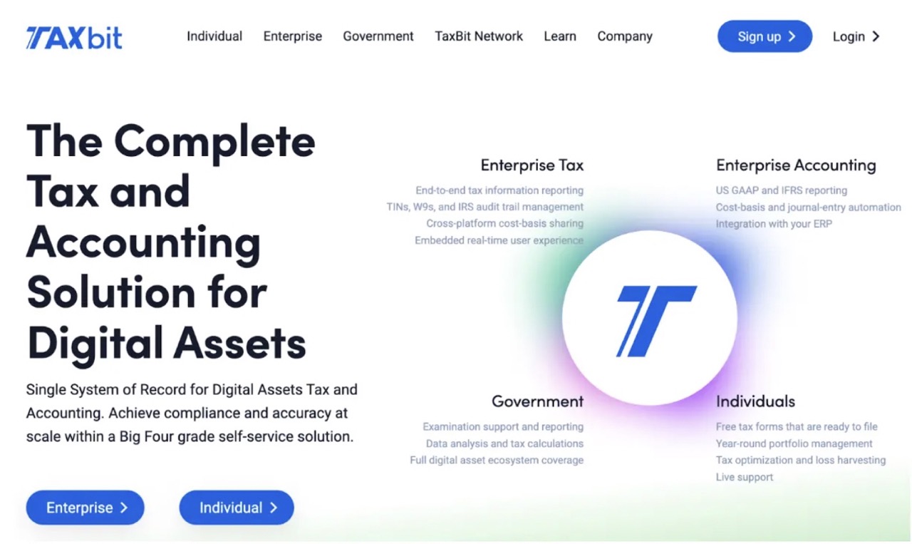 How to sign up for TaxBit
