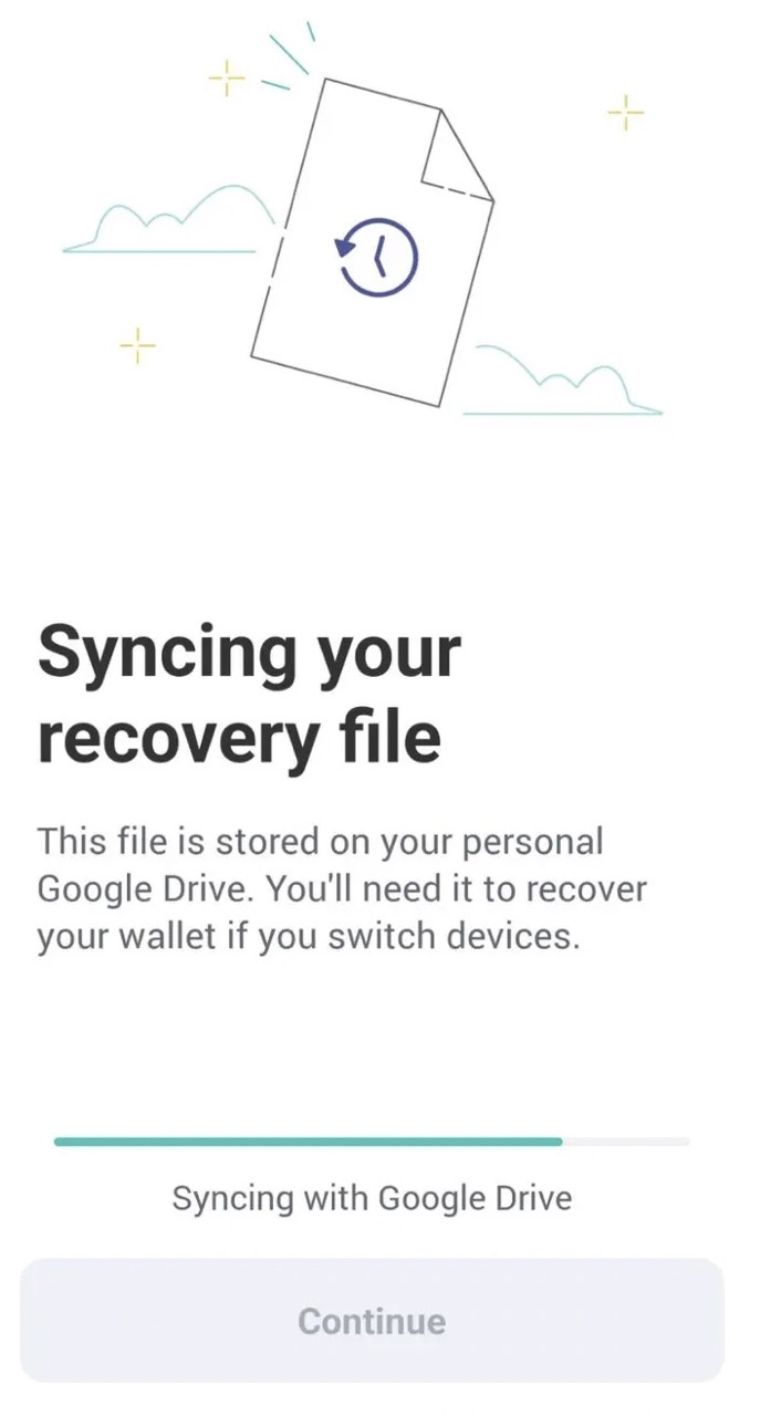 Syncing your recovery file on ZenGo