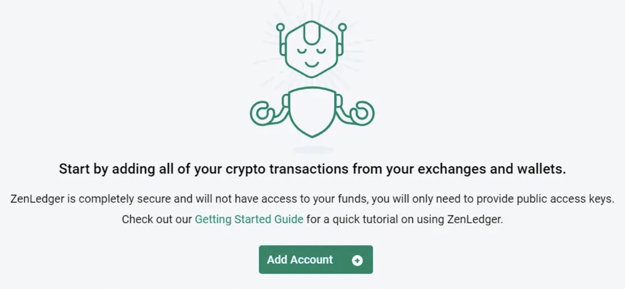 Upload a CSV file on ZenLedger
