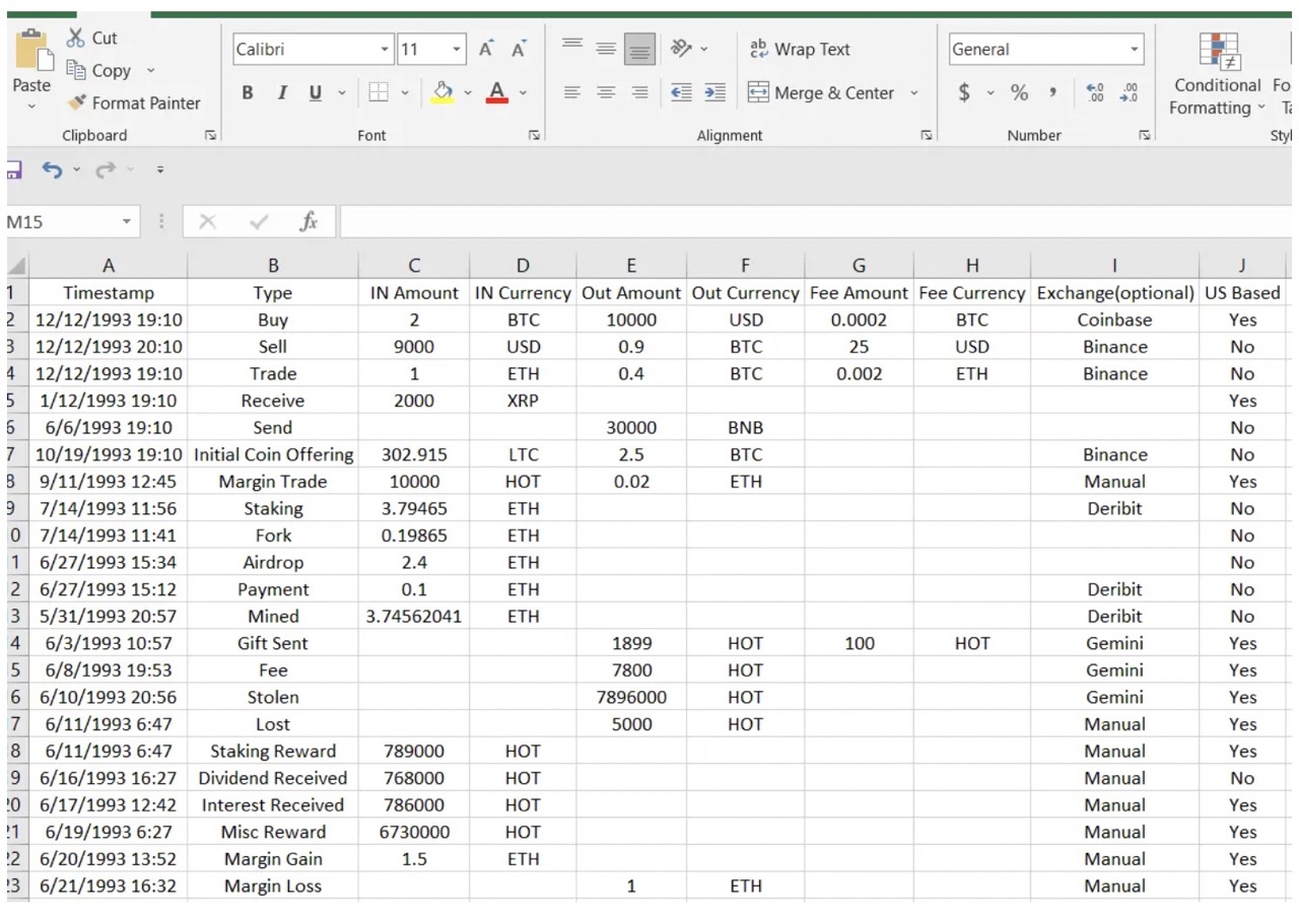 Save a CSV file on your computer from ZenLedger