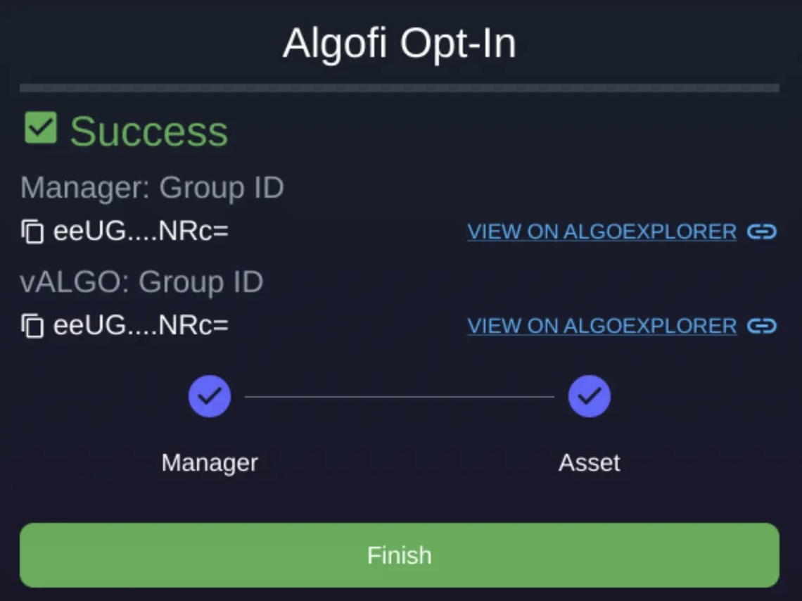 Algorand Liquid Staking