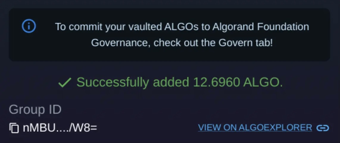 Algorand Liquid Staking