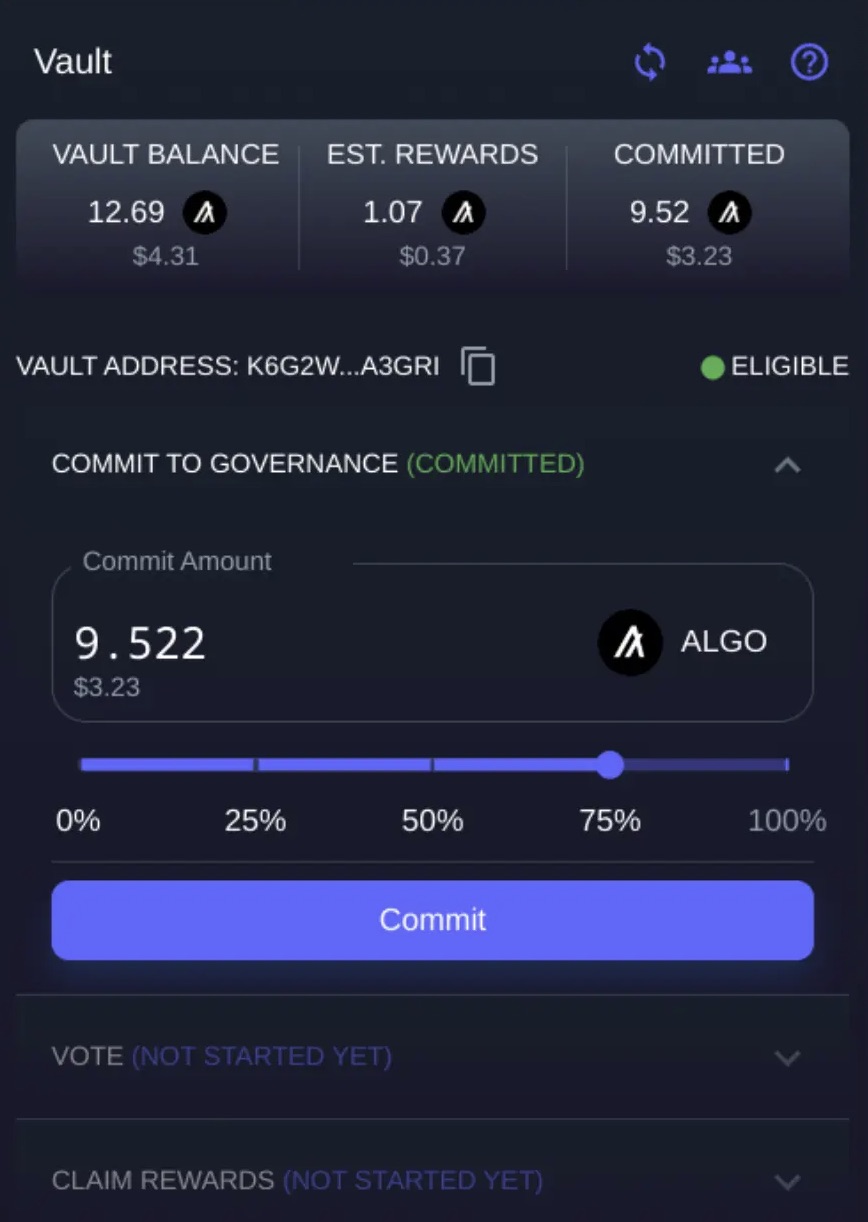 Algorand Liquid Staking