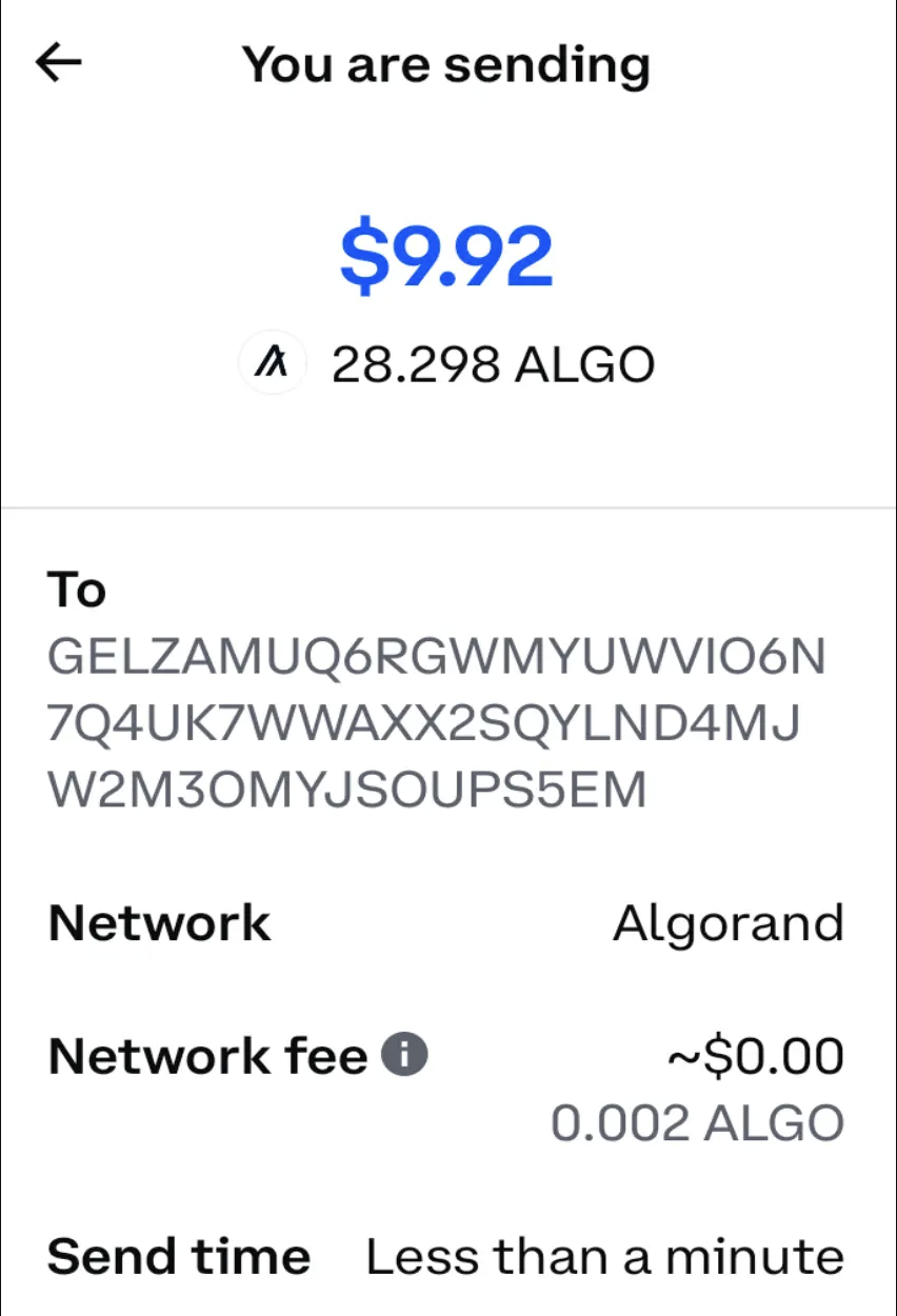 Algorand Participation Rewards