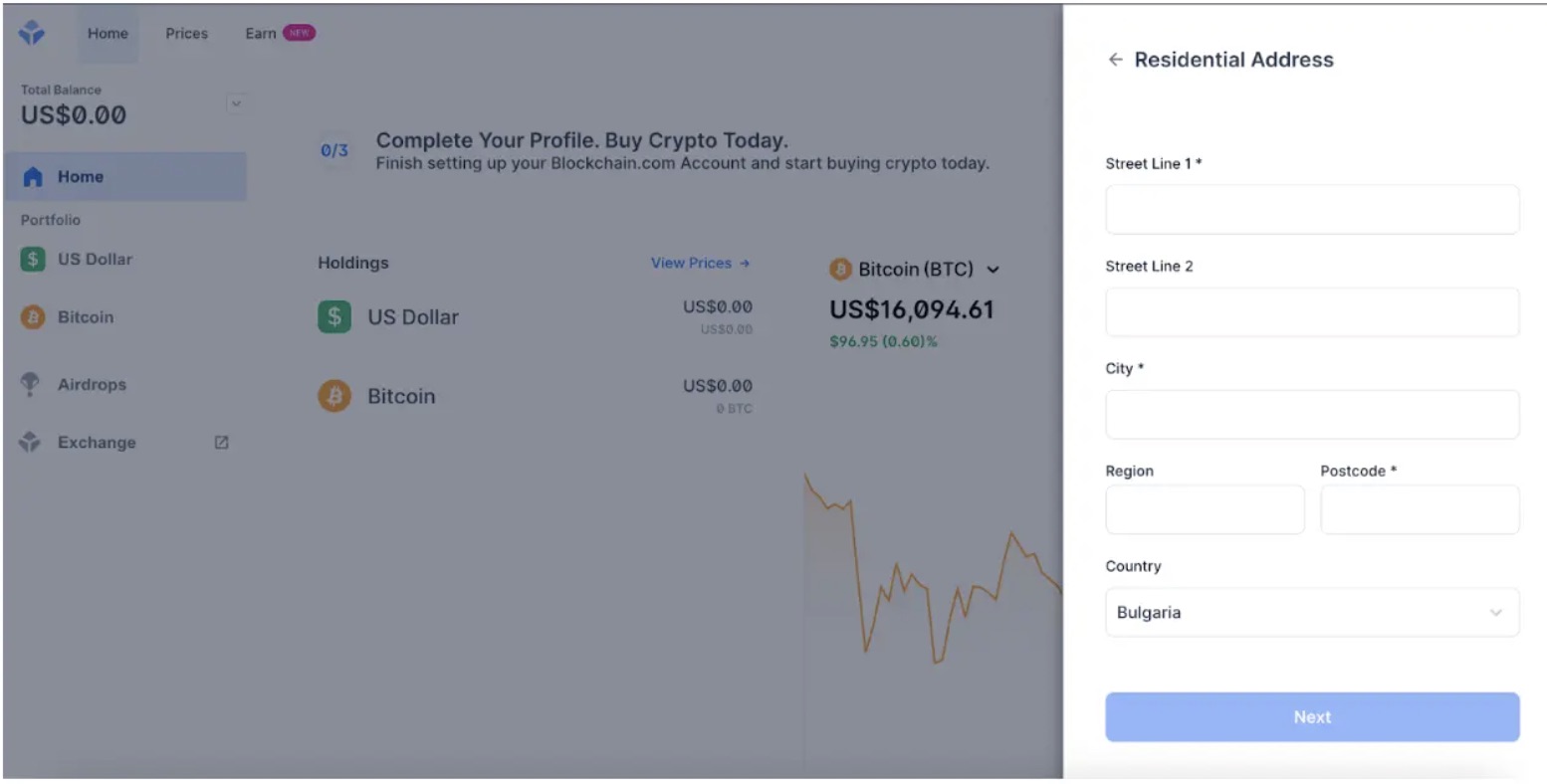 Blockchain.com address