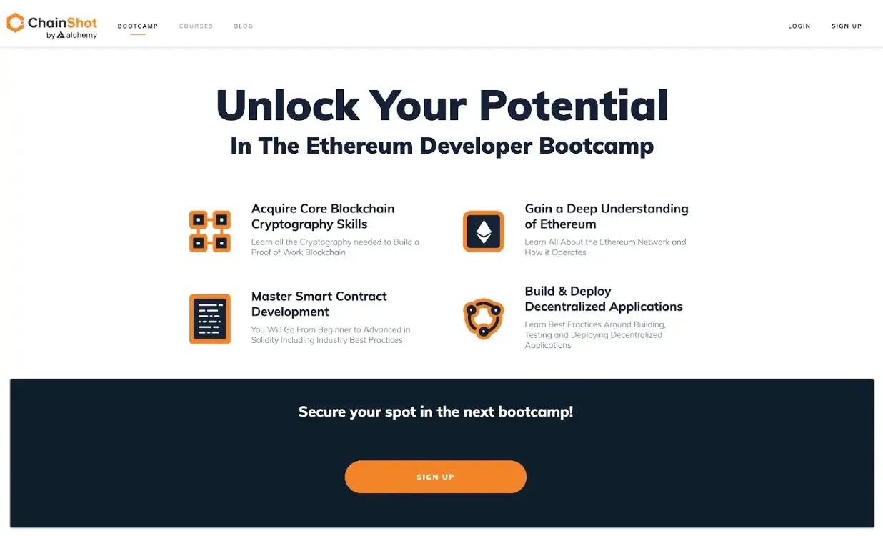 Chainshot Developer Courses