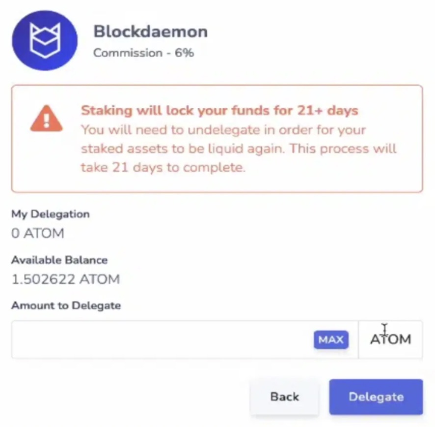 Choosing a cosmos validator staking pool