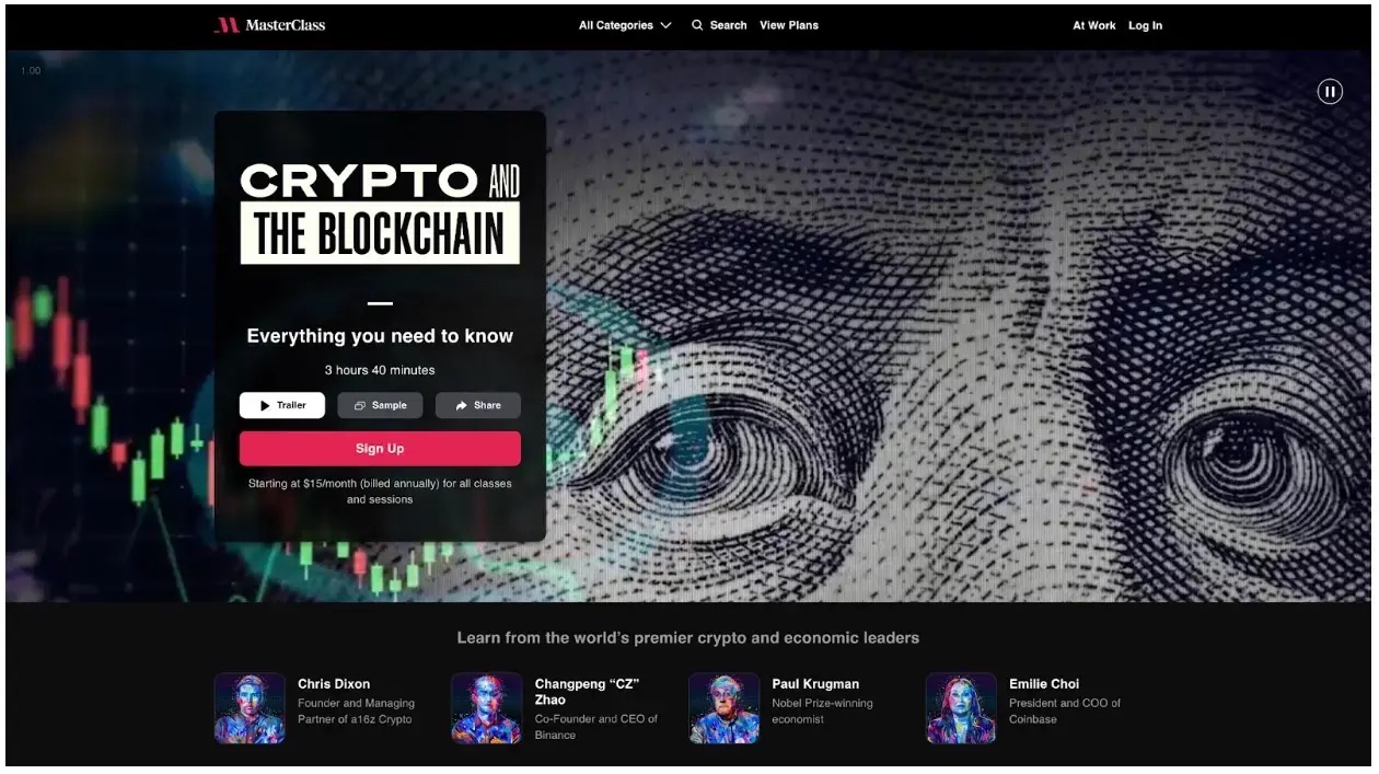 Crypto and the Blockchain Masterclass