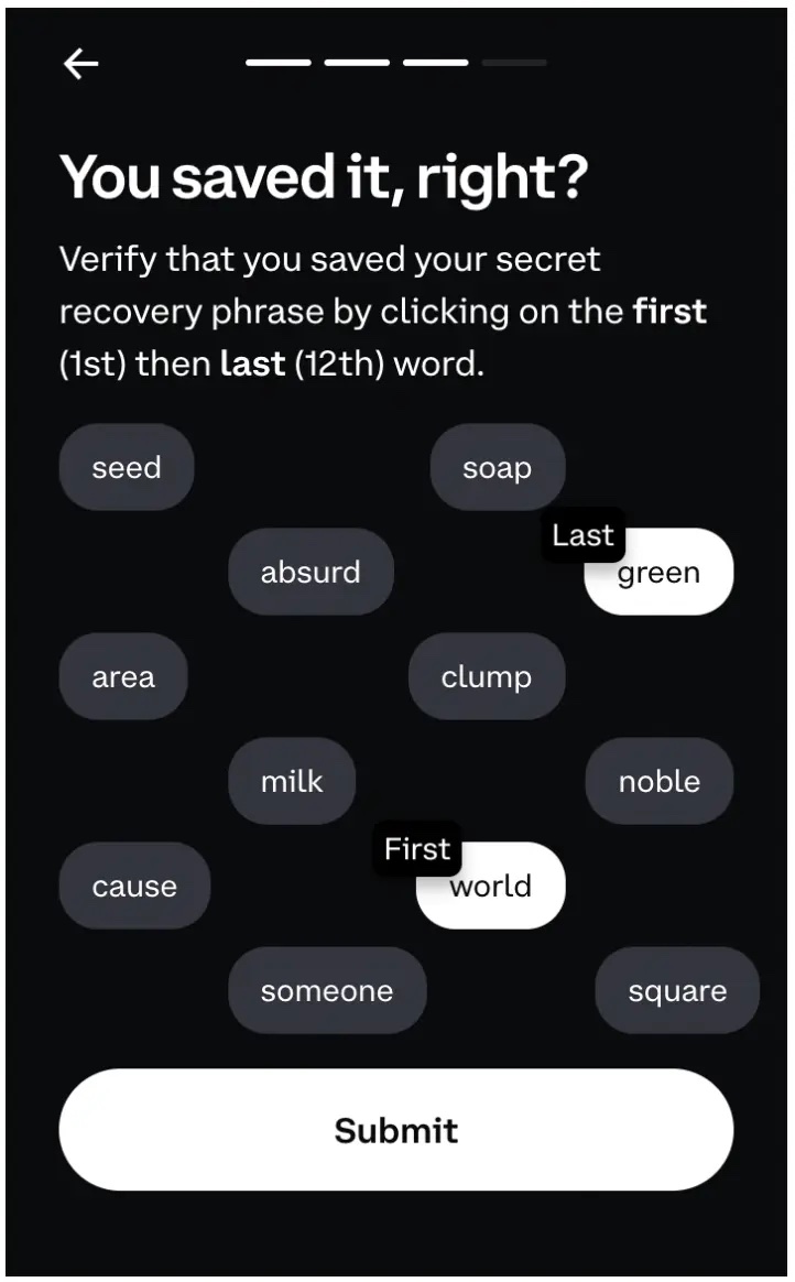 Setting up your Coinbase Wallet instructions
