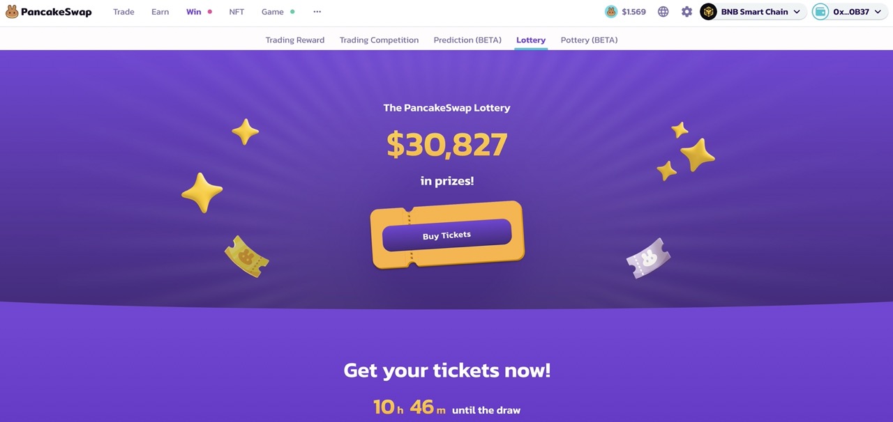 PancakeSwap Lottery