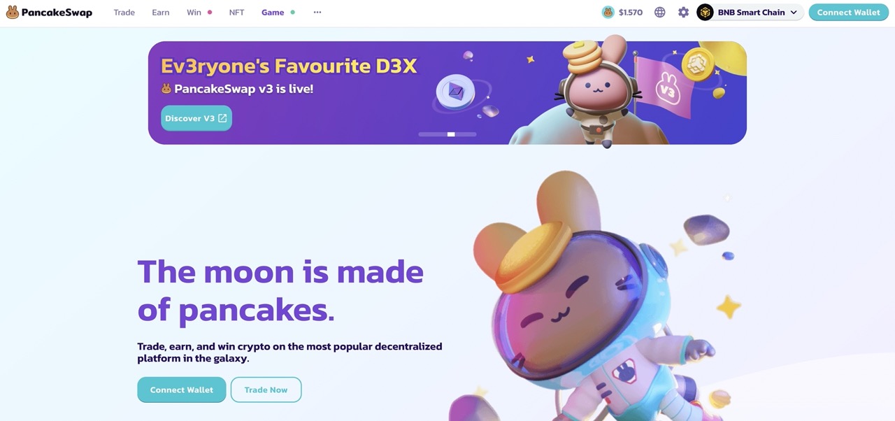 How to sign up for PancakeSwap