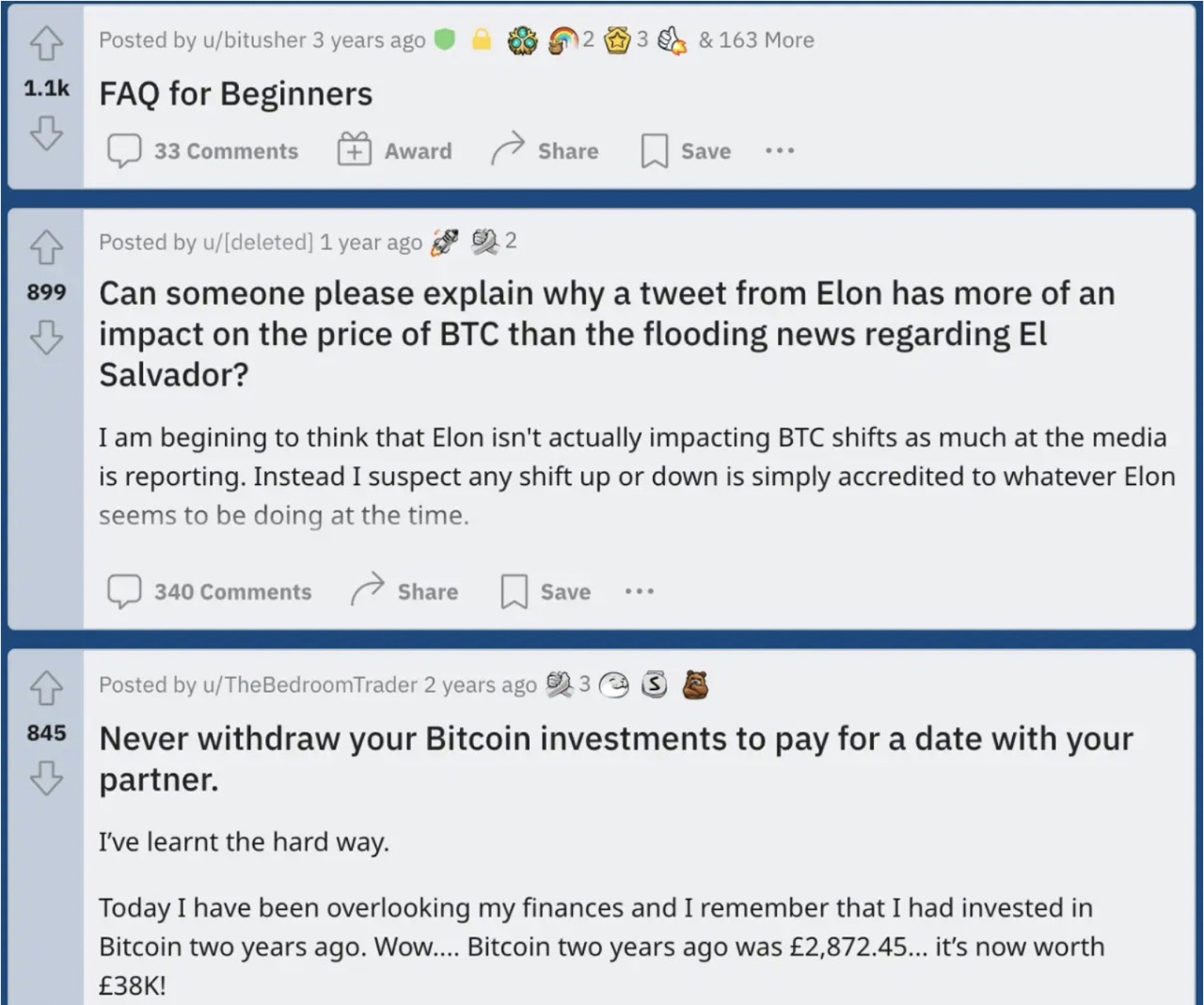r/BitcoinBeginners top post