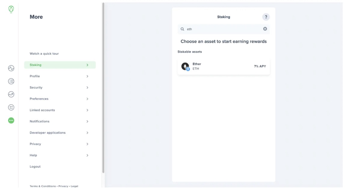 How to stake with Uphold