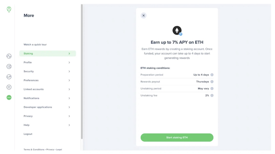 How to stake with Uphold