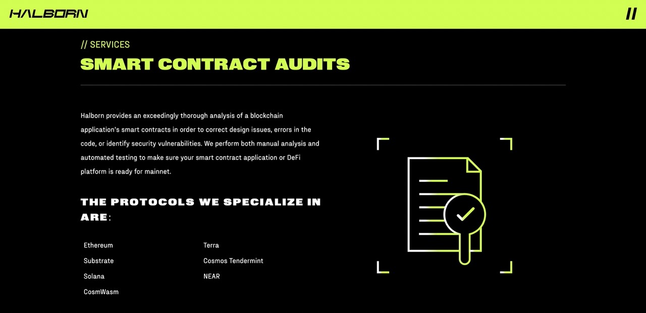 Halborn smart contract audit