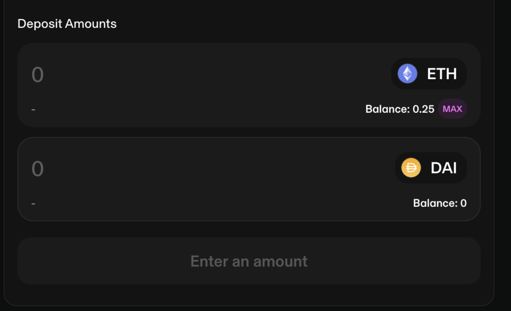 crypto liquidity on different protocols