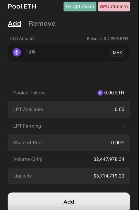 Provide Liquidity to Stargate’s Bridge on Optimism
