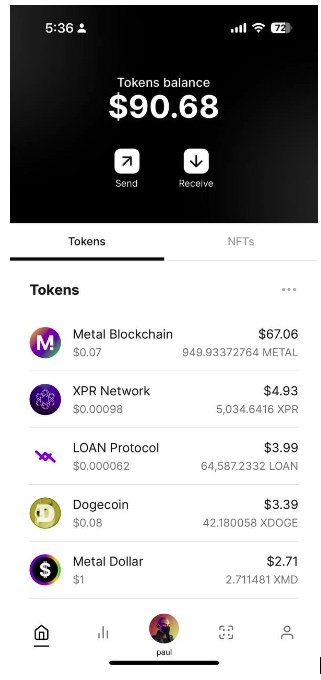 WebAuth Digital Wallet