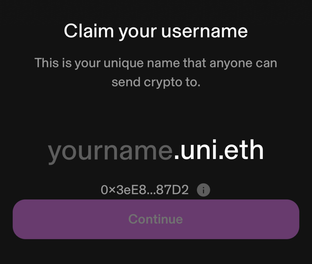 Claim your username