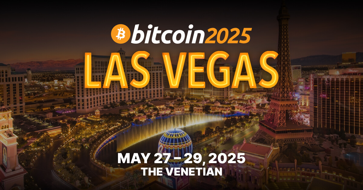 bitcoin 2025 conference banner
