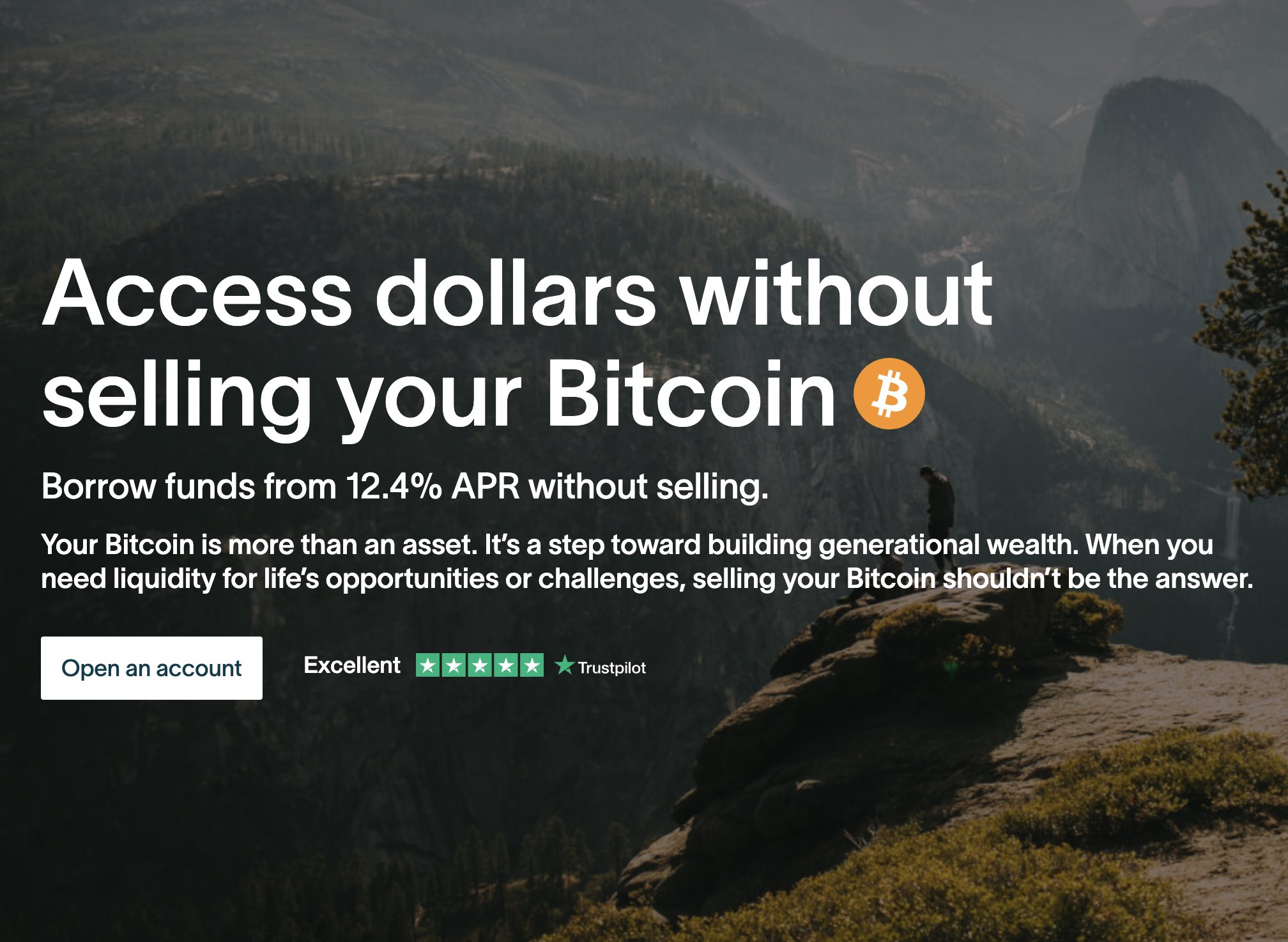 Access dollars without selling your bitcoin