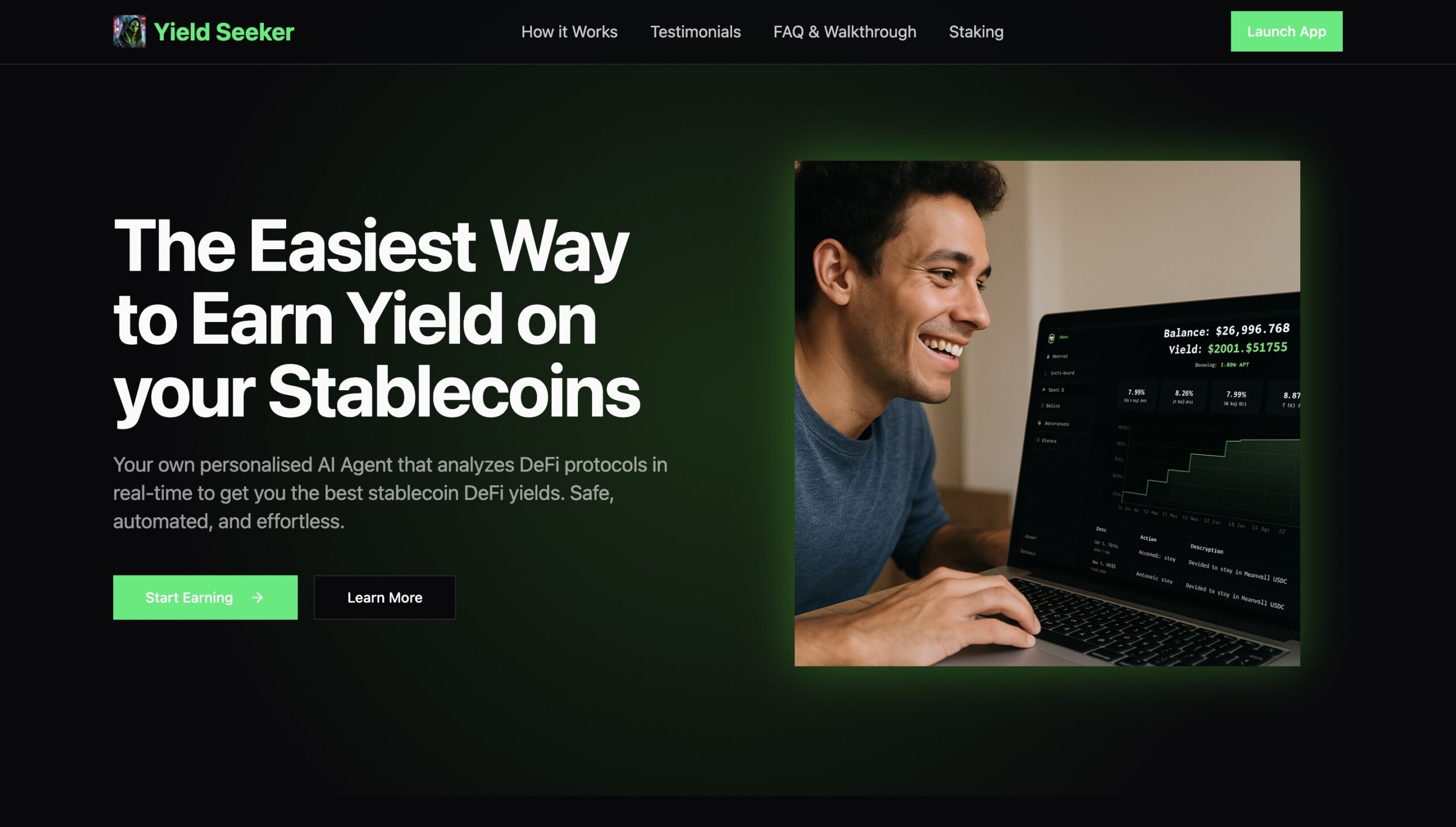 yield seeker home page
