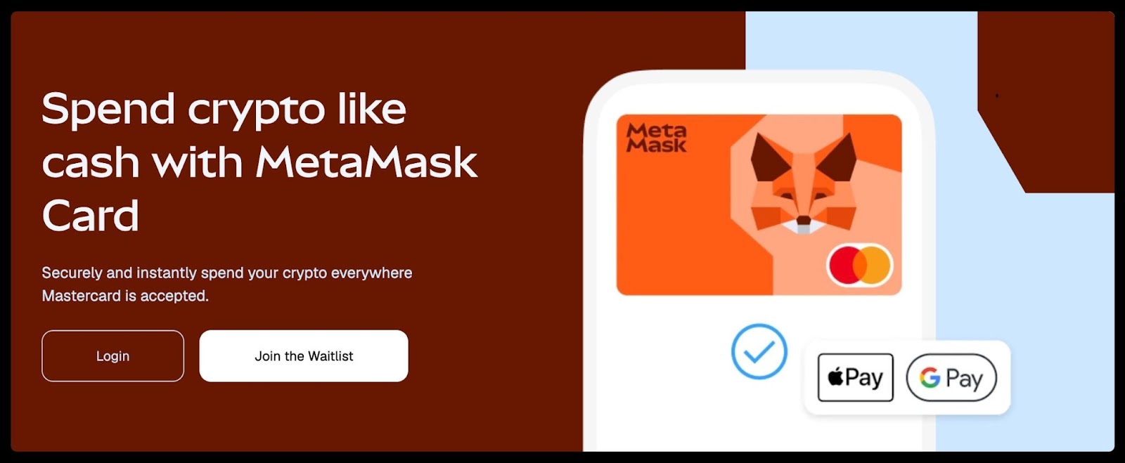 the metamask card